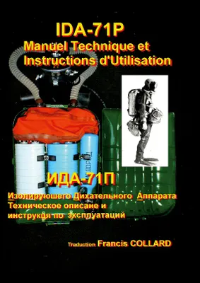 IDA-71P Manuel technique, Instructions d'Utilisation