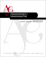Transparence / Transparaître