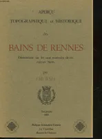 Dissertation sur les eaux minérales connues sous le nom de Bains de Rennes