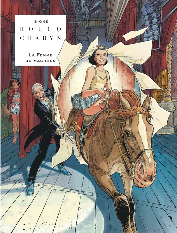 Livres BD BD adultes La femme du magicien - La femme du magicien Jérôme Charyn