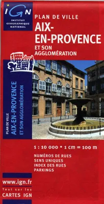 Aed Plan D'Aix-En-Provence  1/10.000