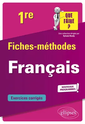 Français - Première nouveaux programmes