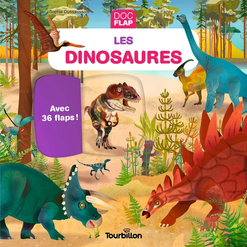 Livres Jeunesse de 6 à 12 ans Documentaires Nature et environnement Les dinosaures Sophie Dussaussois