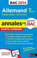 Annales ABC du BAC 2014 Allemand Terminale - Toutes Séries
