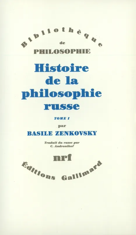 Histoire de la philosophie russe (Tome 2) Basile Zenkovsky