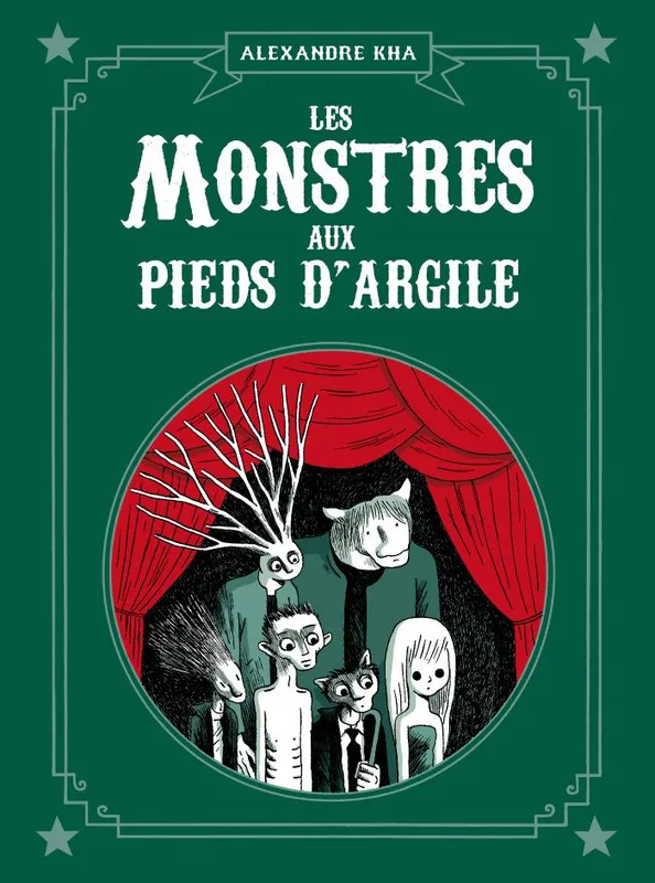 Livres BD BD adultes Les monstres aux pieds d'argile Alexandre Kha