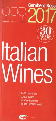 Gambero Rosso : Italian Wines 2017 (Anglais)