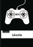 Le carnet de Léonie - Lignes, 96p, A5 - Manette jeu vide´o