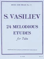 24 Melodious Etudes, for Tuba
