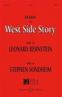 West Side Story, Maria. mixed choir (SATB) and piano. Partition de chœur.