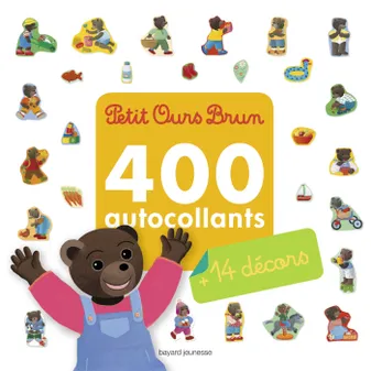 Mon grand livre d'autocollants de Petit Ours Brun - 400 autocollants + 14 décors