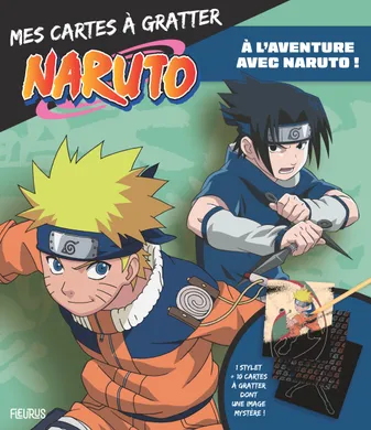 Cartes à gratter - Naruto - A l'aventure avec Naruto !
