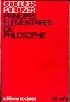 Principes élémentaires de philosophie Georges Politzer