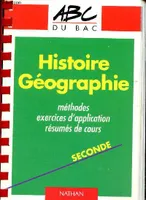 Histoire, géographie, seconde Blanchenoix and Chappelle
