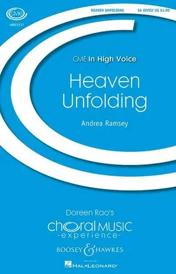 Heaven Unfolding, children's choir (SA), cello and piano. Partition vocale/chorale et instrumentale.