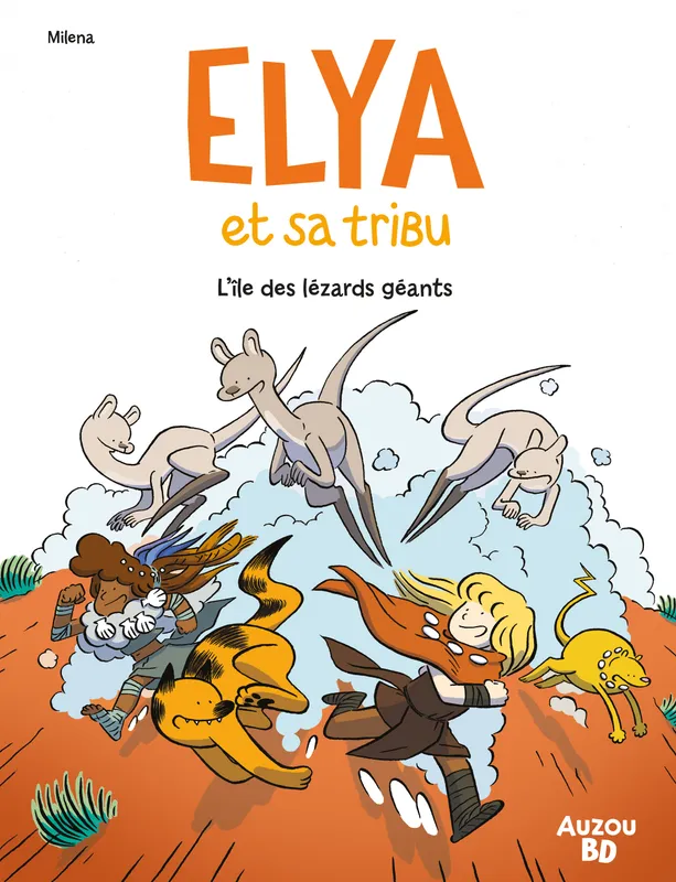 Elya - Tome 3 - L'île des lézards géants MILENA
