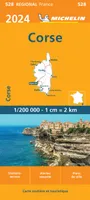 Carte Régionale Corse 2024