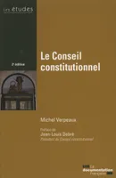 Conseil constitutionnel - etudes de la df n°5400-01 (Le)