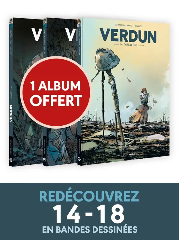 Livres BD BD adultes Verdun - Ecrin promo histoire complète Marko, Holgado