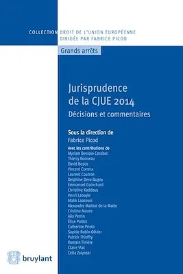 Jurisprudence de la CJUE 2014, Décisions et commentaires