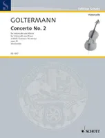 Concerto, No. 2 Ré mineur. op. 30. cello and piano.