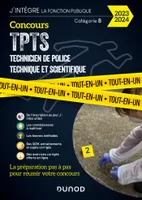 Concours TPTS  - Technicien Police technique et scientifique - 2023-2024, Tout-en-un