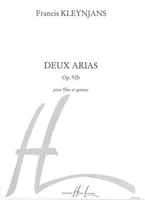 Arias (2) op.92b --- flute et guitare