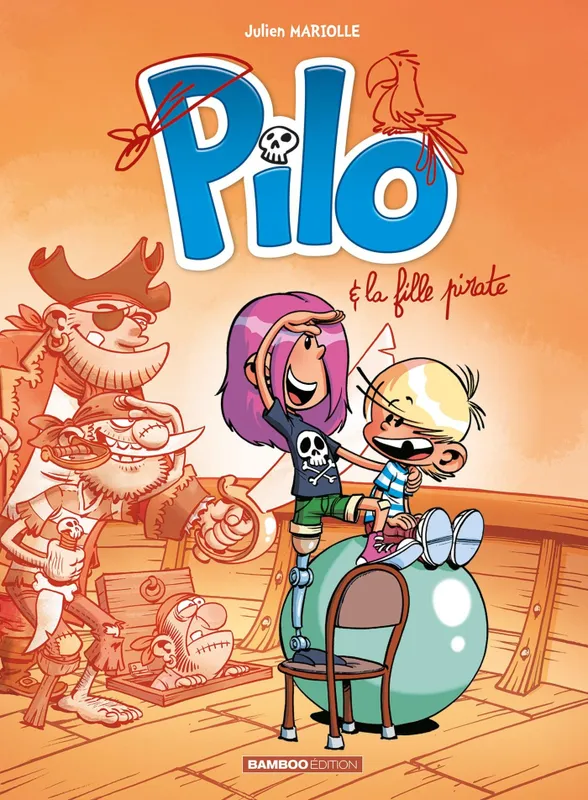 Livres BD Les Classiques Pilo - tome 04, Pilo et la fille pirate Julien Mariolle