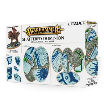 Age of Sigmar - Shattered Dominion 60mm & 90mm Oval Bases