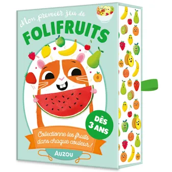 Mon premier jeu de folifruits / collectionne les fruits dans chaque couleur !