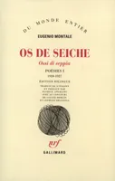 Poésies / Eugenio Montale., 1, Poésies (Tome 1-1920-1927), 1920-1927