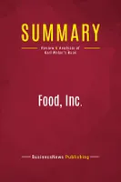 Summary: Food, Inc., Review and Analysis of Karl Weber's Book