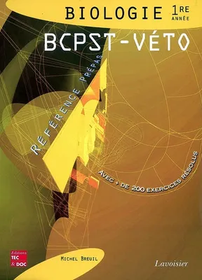 Biologie, BCPST-Véto - 1re année, 1re année