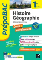 Prépabac Histoire-Géographie 1re générale, nouveau programme de Première