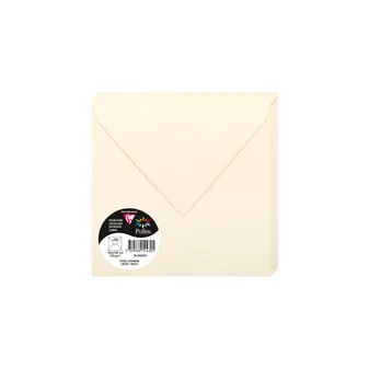 Enveloppe Pollen - Paquet de 20 - 165X165 - 120g - Ivoire