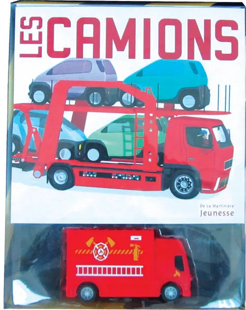 Livres Jeunesse Les tout-petits Albums animés et pop-up Mon coffret de camions Carlo Zaglia