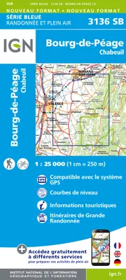 Série bleue [nouveau format], 3136SB, 3136Sb Bourg-De-Peage/Chabeuil