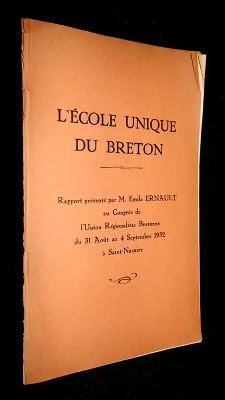 L'école unique du breton