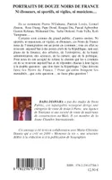 Portraits de douze noirs de France, Ni éboueurs, ni sportifs, ni vigiles, ni musiciens