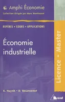 Economie industrielle, licence, master