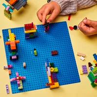 Jeux et Jouets Jeux de construction Lego, briques et blocs La Plaque de Construction bleue Classic