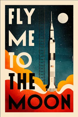 Affiche Fly Me To The Moon
