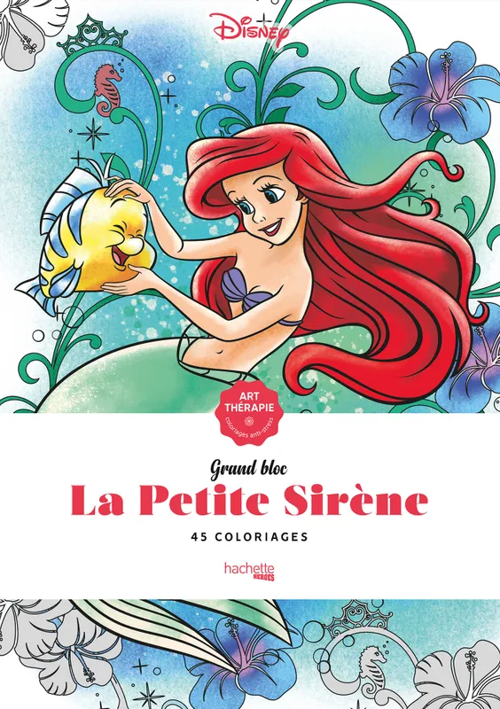 Jeux et Jouets Loisirs créatifs Coloriage La Petite Sirène Aurélia Bertrand