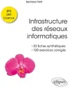 Infrastructure des réseaux informatiques - 50 fiches synthétiques et 100 exercices corrigés - BTS – DUT – Licence