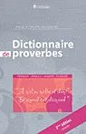 Dictionnaire de proverbes / français-anglais, anglais-français : à malin malin et demi, diamond cut, Dictionnaire
