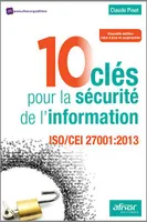 10 clés pour la sécurité de l'information, Iso-cei 27001, 2013