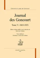 5, Journal des Goncourt