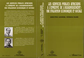 Les services publics africains à l'épreuve de l'assainissement : une évaluation économique et sociale, une évaluation économique et sociale