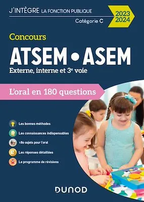 Concours ATSEM/ASEM 2023, L'oral en 180 questions