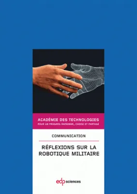 Réfléxions sur la robotique militaire